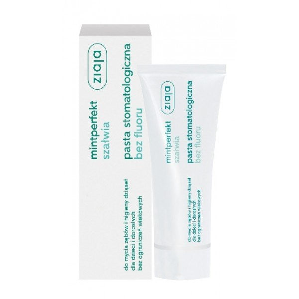 Ziaja Sage Toothpaste fluoride-free framsida