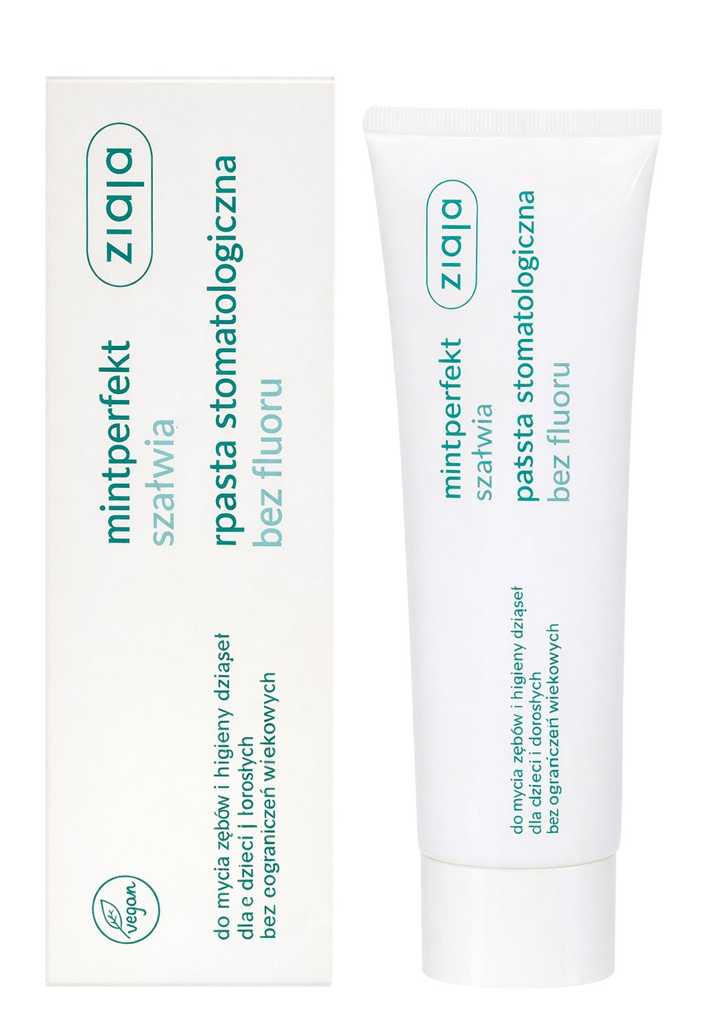 Ziaja Sage Toothpaste fluoride-free baksida