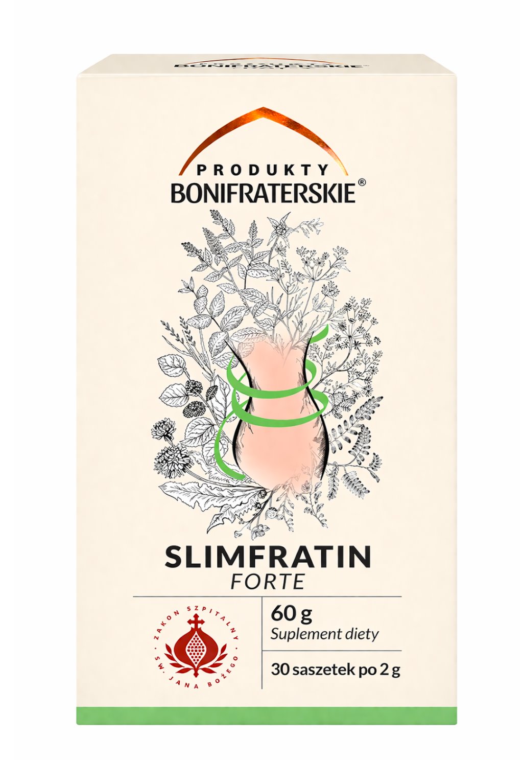 Produkty Bonifraterskie Slimfratin Forte framsida