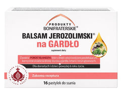 Produkty Bonifraterskie Jerusalem Balm For Throat framsida
