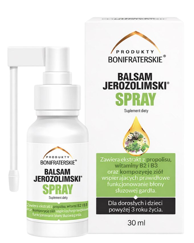 Produkty Bonifraterskie - Jerusalem Balsam Spray - 30ml