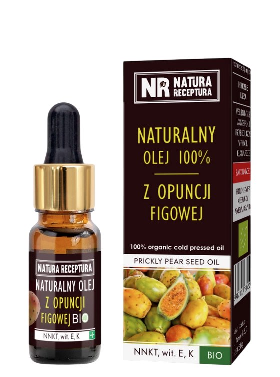 Natura Receptura Prickly Pear Oil 100% Natural 10ml framsida