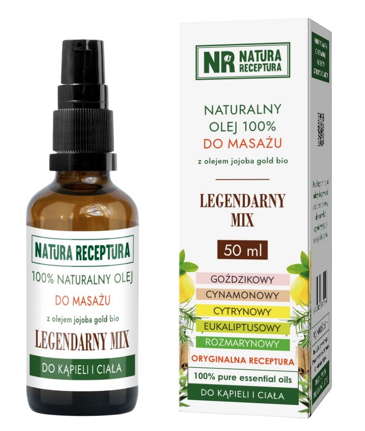 Natura Receptura - Massageolie Legendary Mix - 50ml
