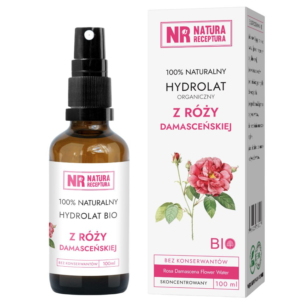 NATURA RECEPTURA Damask Rose Hydrolat framsida