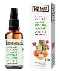 Natura Receptura - Opuntia-kaktuksen kukkamakeraatti arganöljyssä - 50ml