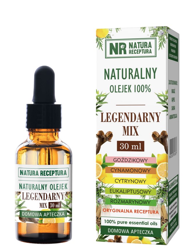Natura Receptura Natural Legendary Mix Oil baksida