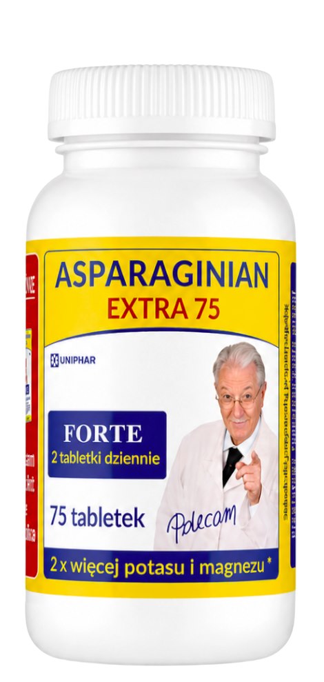 Uniphar - Asparaginian Extra 75 Forte - 75 Tabs