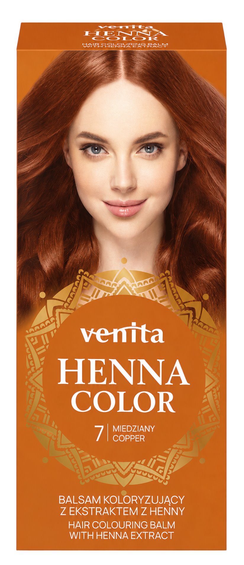 Venita - Henna Tube No. 7 Copper 75ml - Coloring Balm