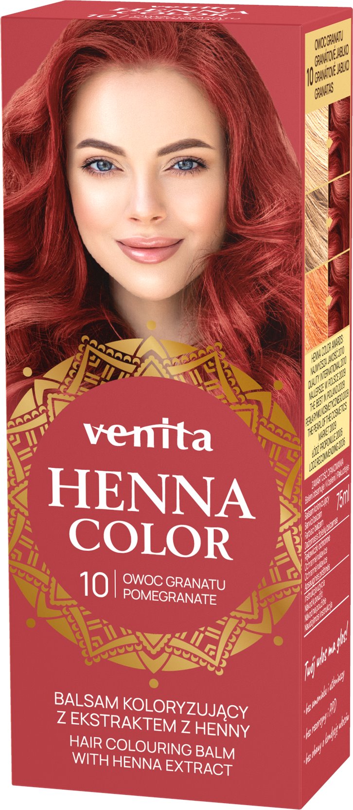 Venita Henna Coloring Balm tuben öppnas
