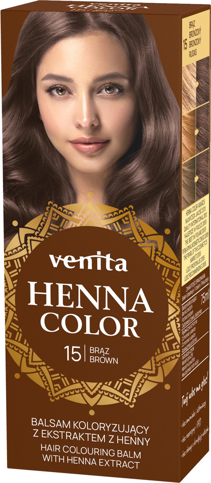 Venita Henna Coloring Balm slutresultat
