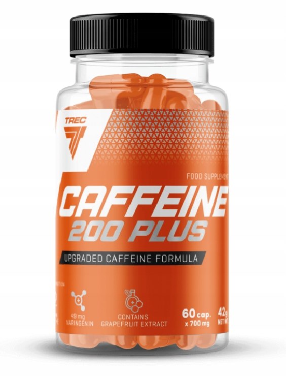Trec - Caffeine 200 Plus - 60 kapsler