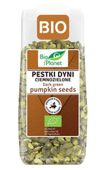 Bio Planet Organic Dark Green Pumpkin Seeds framsida