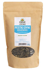 Zdrowie Z Zielnika Pumpkin Seeds Hulled baksida