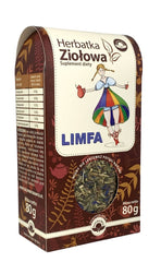 Natura-Wita Herbal Tea Limfa baksida näringsinformation
