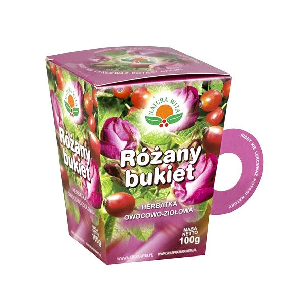NATURA-WITA Rose Bouquet baksida med näringsinformation