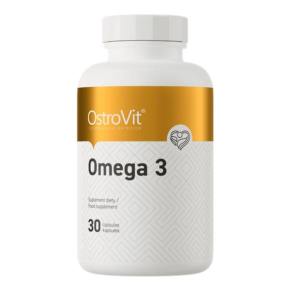 OstroVit Omega 3 D3+K2 baksida näringsfakta