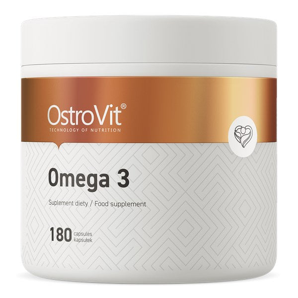 OstroVit Omega 3 D3+K2 öppen förpackning
