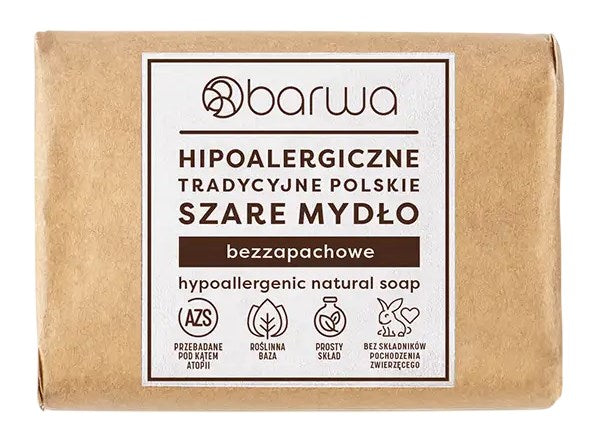 Barwa Traditional Polish Grey Soap Bar 100g framsida
