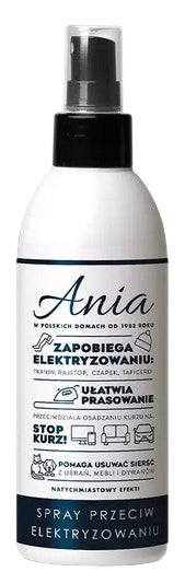 Barwa - Ania Staattisen Sähkön Estävä Spray - 220ml