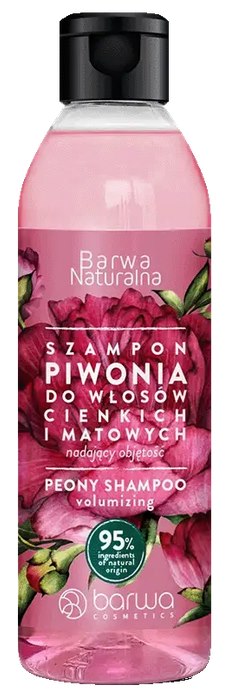 Barwa - Peony Shampoo For Thin And Dull Hair 300ml