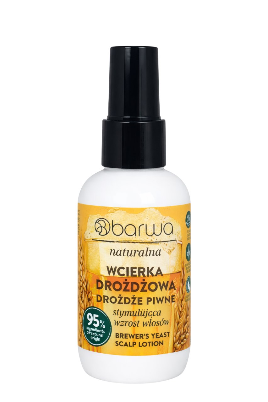 Barwa Natural Brewer's Yeast Scalp Lotion baksida