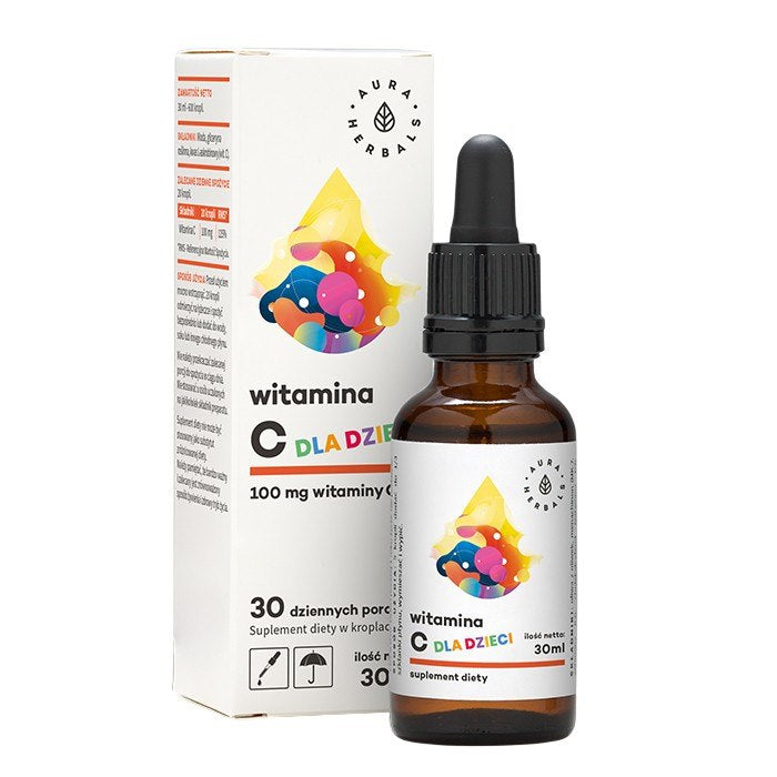 Aura Herbals Vitamin C For Children 30ml framsida