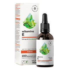 Aura Herbals - Vitamin E Forte 200IU MCT Olie Dråber 50ml