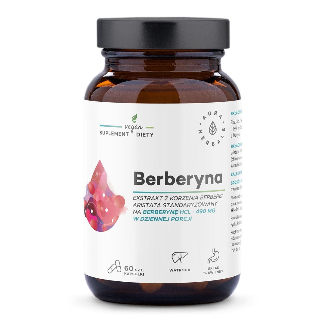 Aura Herbals - Berberiini - 30 kapselia