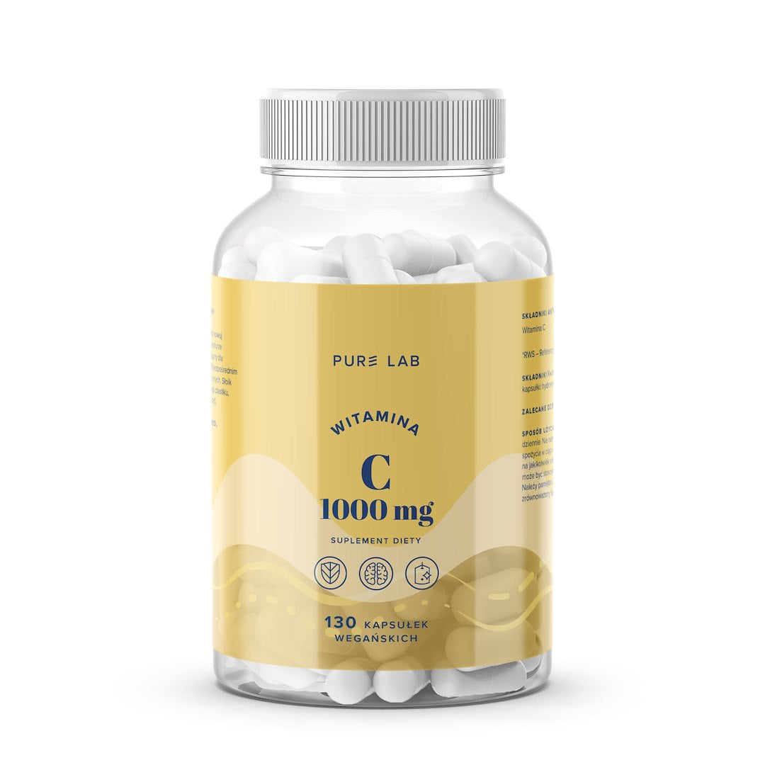 Pure Lab Vitamin C baksida näringsfakta