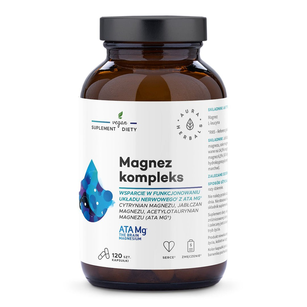 Magnesium Complex baksida näringsfakta