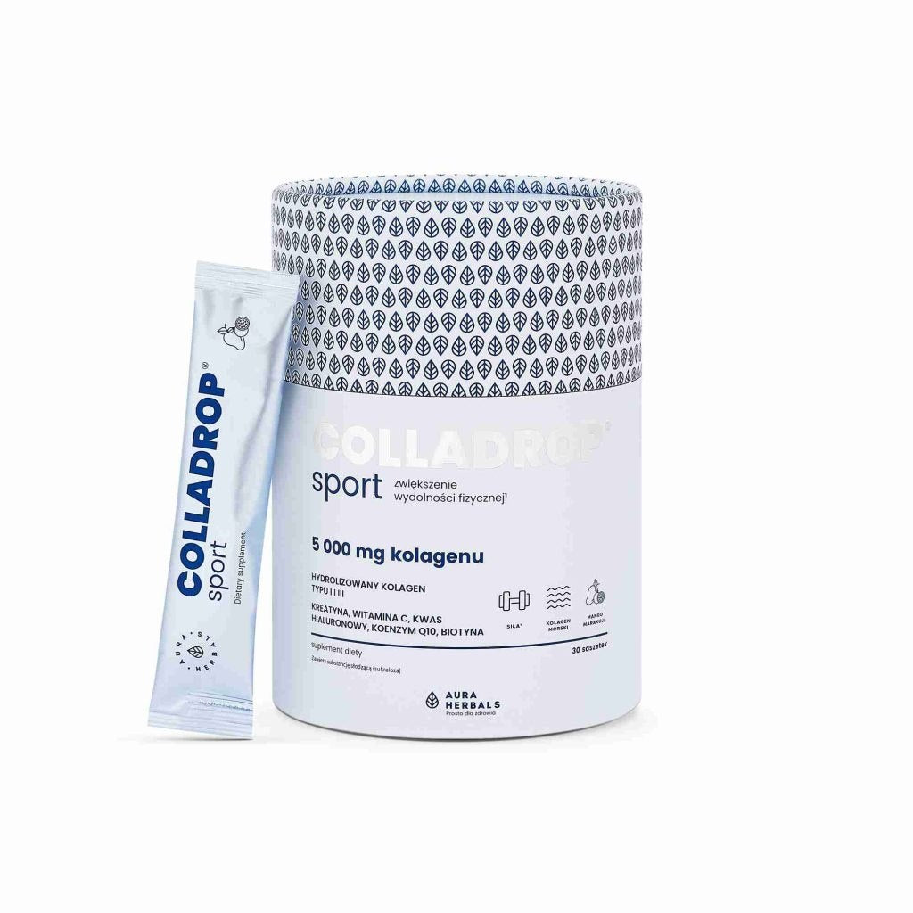 Aura Herbals - Colladrop Sport (Marine Collagen - 30 Sachets) - 20 Sachets