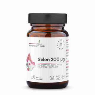 Selen 200 µg – 60 kapslar framsida