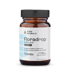 Aura Herbals - Floradrop Immune Probiotikum - 20 Kapsler