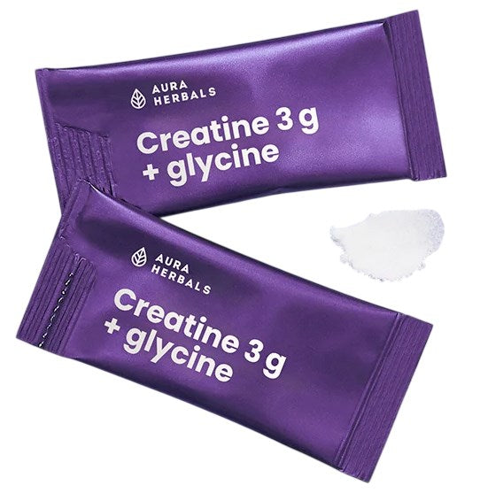 Aura Herbals - Creatine 3g + Glycine