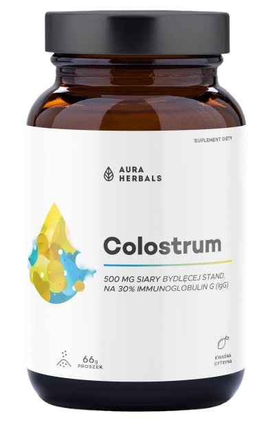 Aura Herbals Colostrum Extract 66g öppen förpackning
