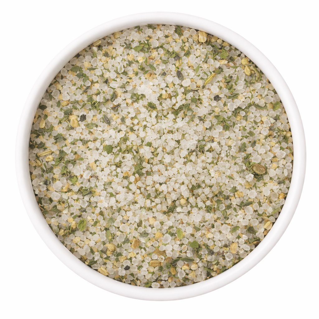 Avena Herbal Salt förpackning detalj