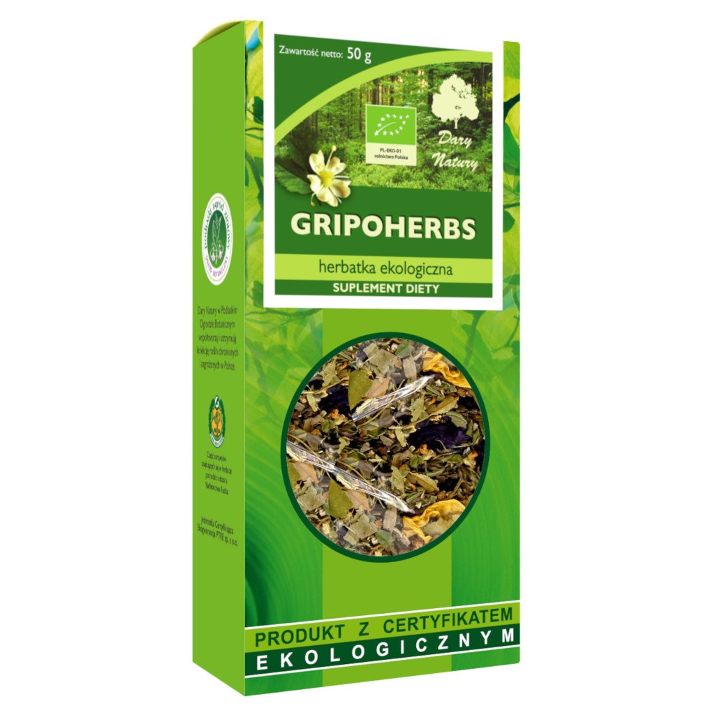 Dary Natury - Luomu Gripoherbs Yrttitee 50g