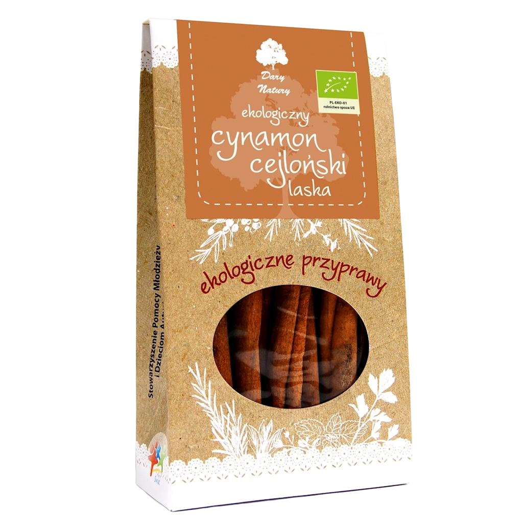 Dary Natury Organic Ceylon Cinnamon framsida