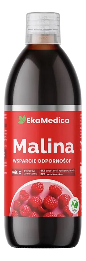 Eka Medica Raspberry Syrup framsida