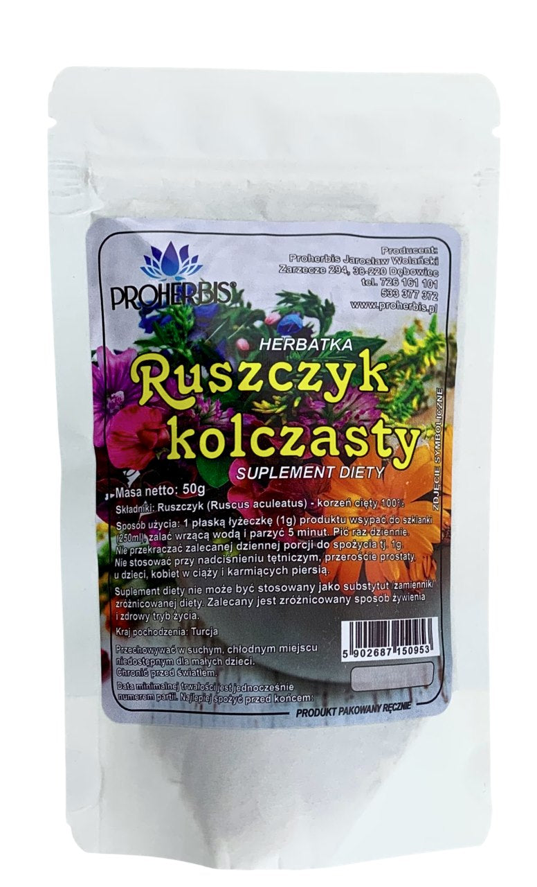 Proherbis Sarsaparilla Cut Root 50g framsida