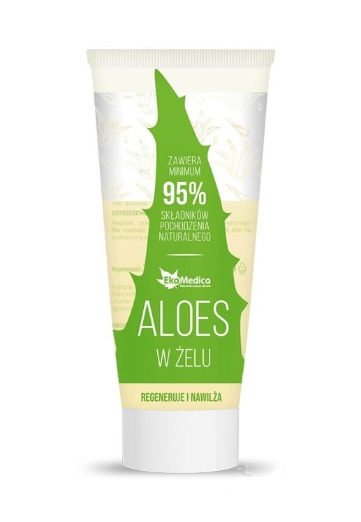 Aloe Gel – Naturlig återfuktning baksida näringsinformation