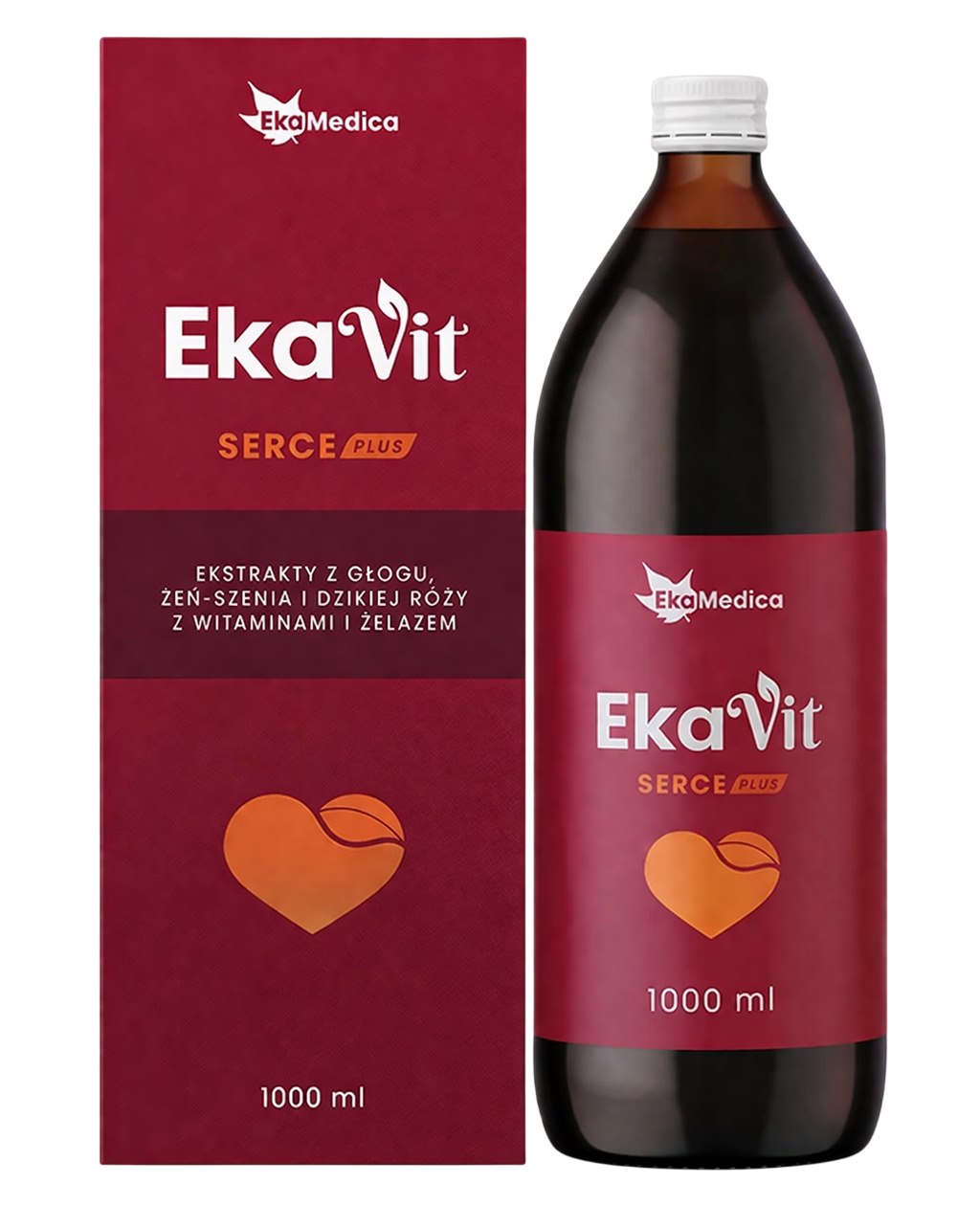 Eka Medica Eka'Vit Heart Plus 1000ml framsida