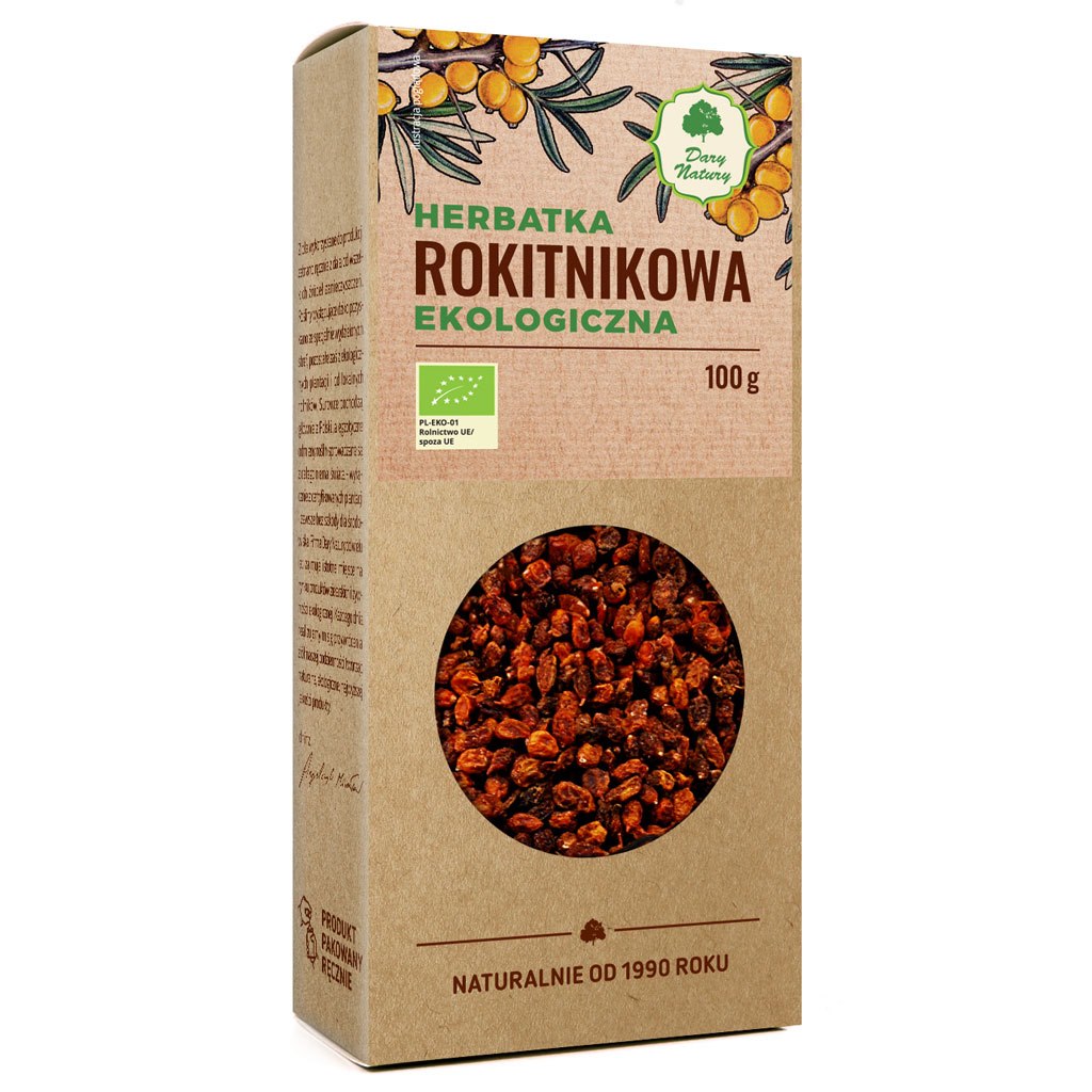 Dary Natury Sea Buckthorn Tea Organic framsida