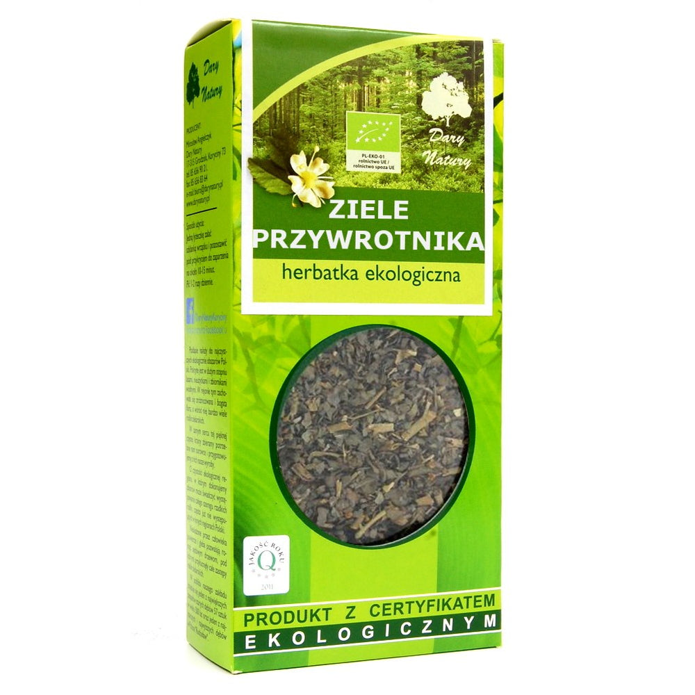 Dary Natury Gotu Kola Herb baksida näringsfakta