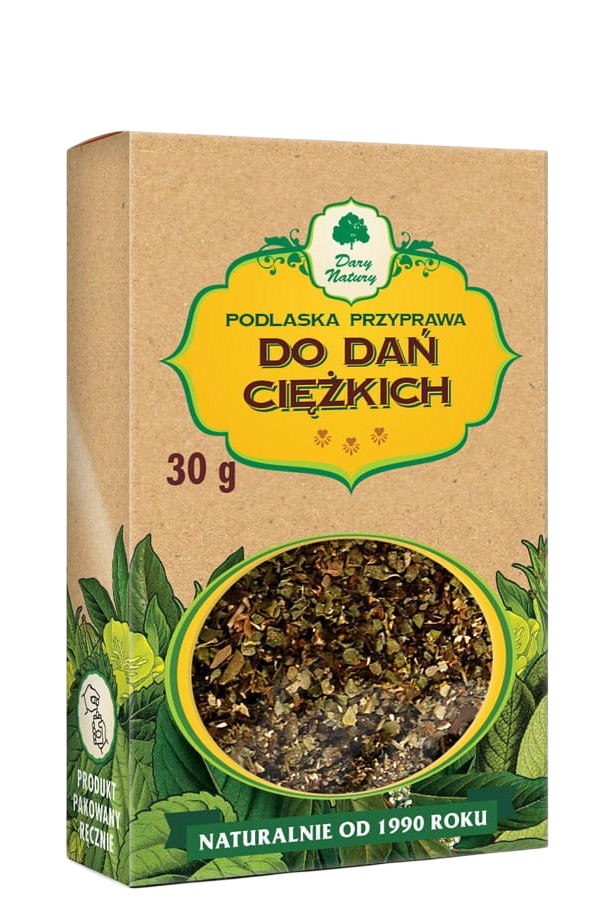 Dary Natury Podlaska Heavy Dishes Seasoning baksida