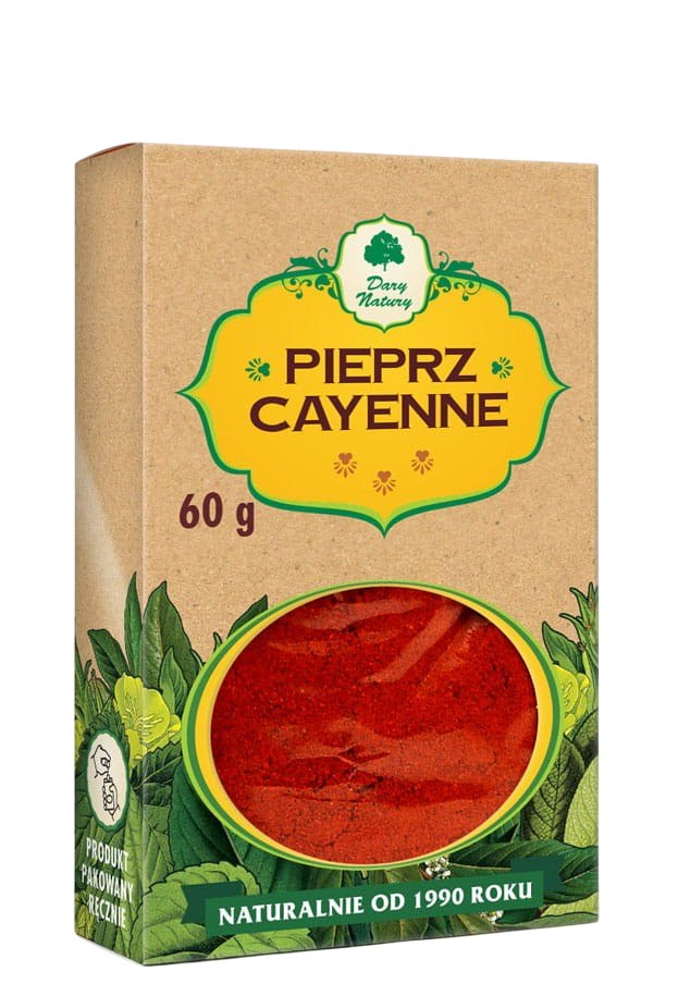 Dary Natury Cayenne Pepper framsida