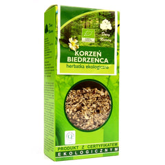 Dary Natury Burdock Root Organic baksida näringsinformation
