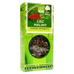 Dary Natury Raspberry Leaf Organic 25g baksida