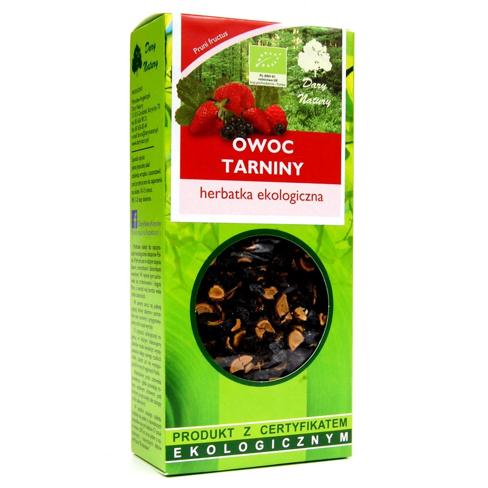 Dary Natury Sea Buckthorn Fruit Organic Tea baksida