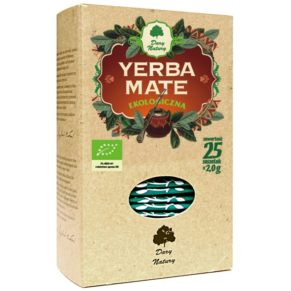 Dary Natury Organic Yerba Mate 25 Sachets framsida